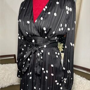 Black Polka Dot dress